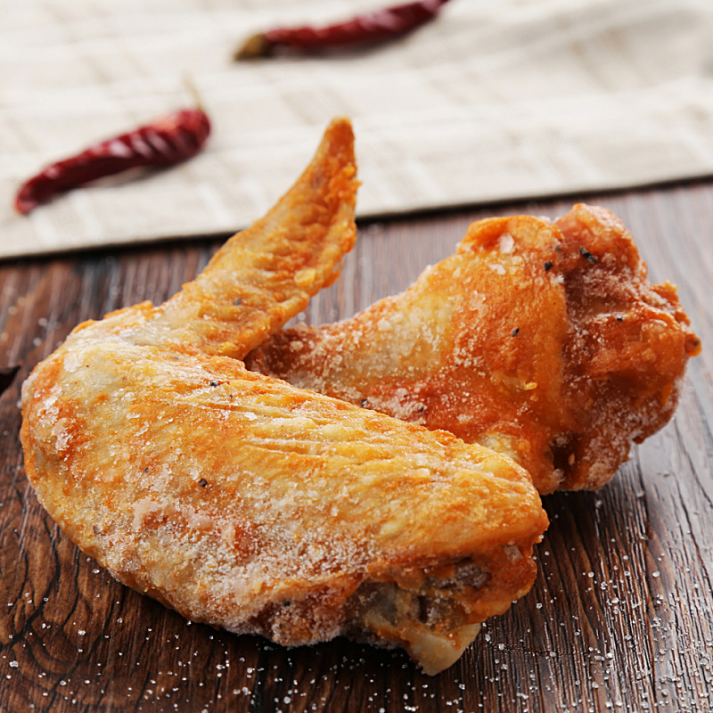 圣农12对精制烤对翅奥尔良烤翅精制烤鸡翅商用对翅全熟对翅1kg/包