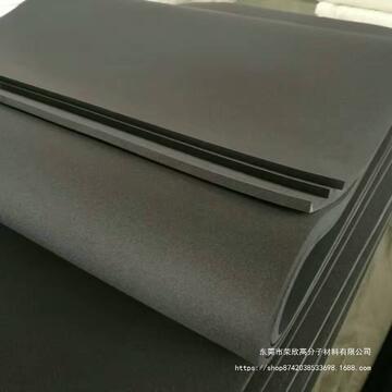 cr氯丁橡胶 阻燃70硬度11mm厚新能源锂电池用缓冲隔热cr泡棉材料