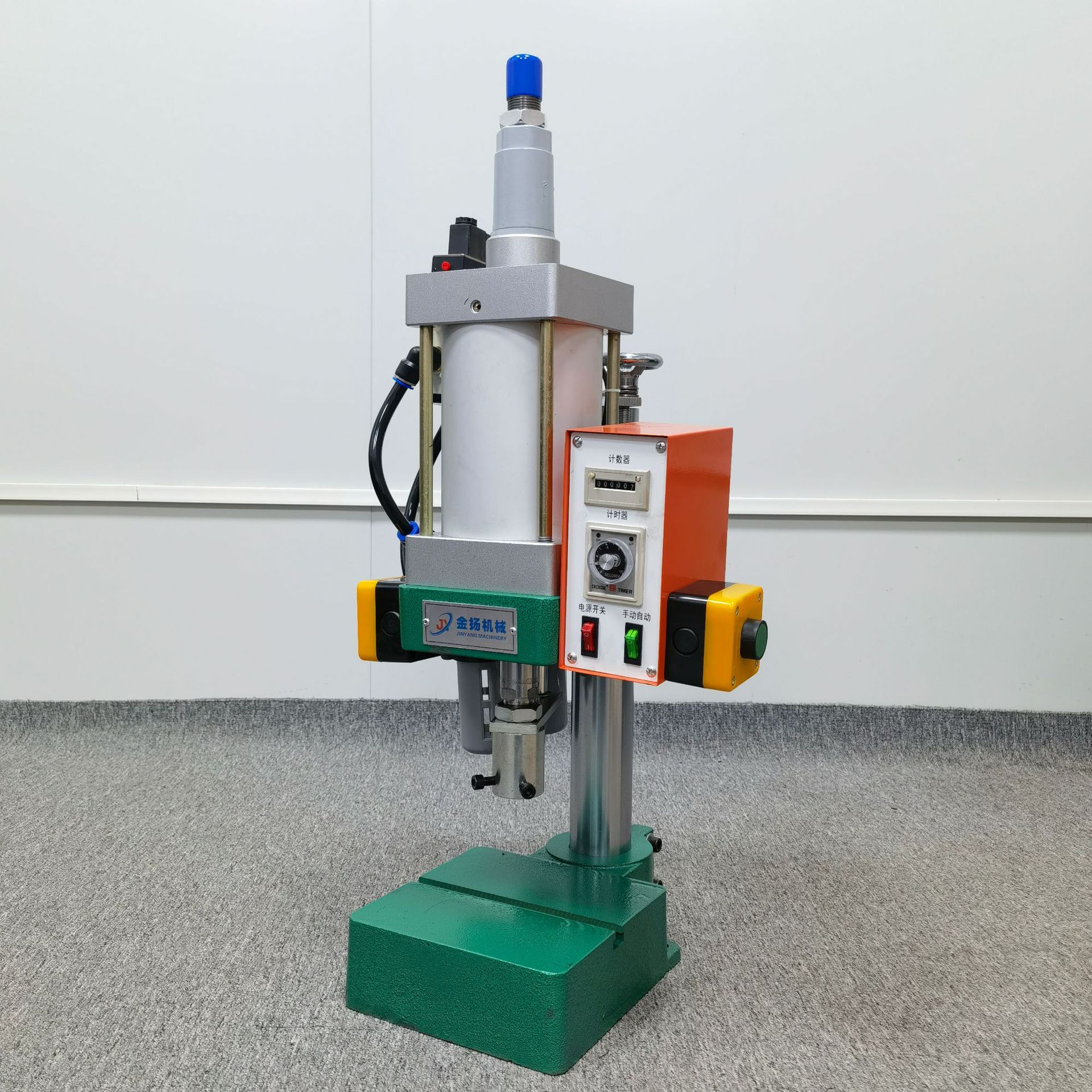 深圳120kg硅橡胶裁切气动冲床小型气动压力机铆压冲孔小型压力机