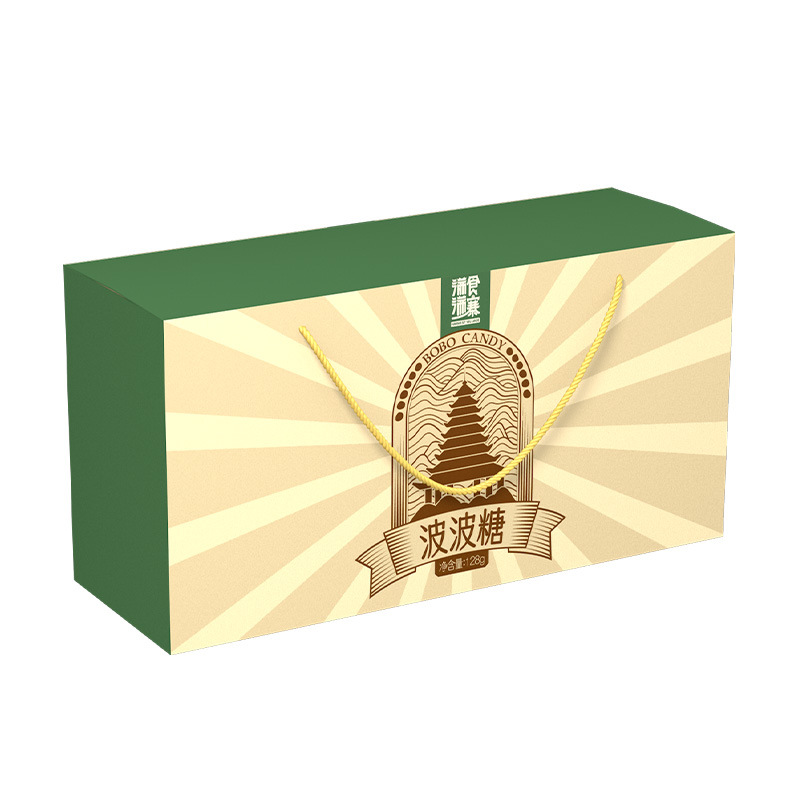 贵农网满食满寨波波糖 贵州特产土特产镇宁波波糖伴手礼刺绣布袋