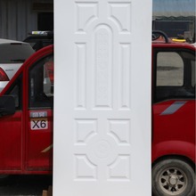 旭嘉 木纹喷白漆模压门板 密度板 生态板喷漆模压门板 浮雕系列