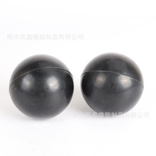 厂家批发工业实心橡胶球 工业橡胶球 带孔橡胶球 橡胶实心球