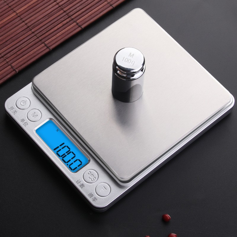 拜杰bj厨房电子秤家用迷你小秤烘焙食物克称