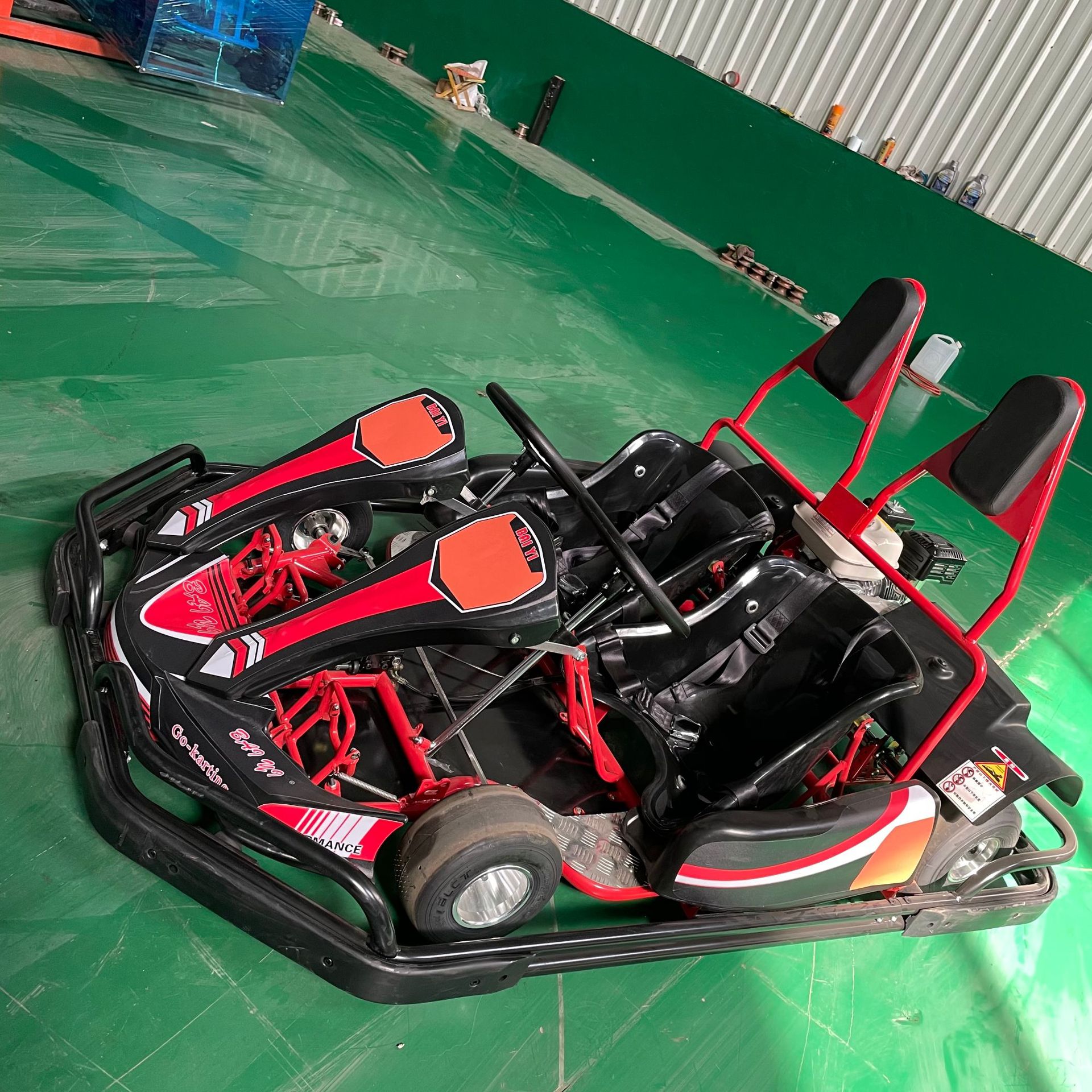 竞赛型卡丁车 汽油200cc卡丁车 游乐赛道卡丁车
