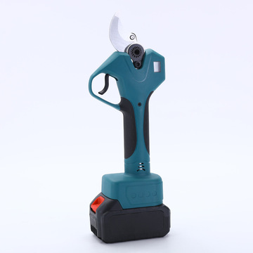 跨境新款电动果园修枝剪树枝剪锂电池园林剪刀无线便携电剪刀批发