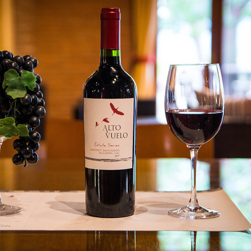 智利原瓶原装进口红酒葳骆赤霞珠干红葡萄酒正品送礼现货酒水批发