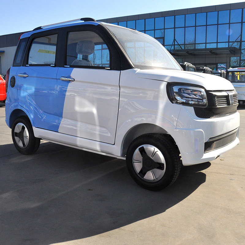 全封闭电动四轮轿车三门五门四座小型汽车老人女性接送孩子代步车