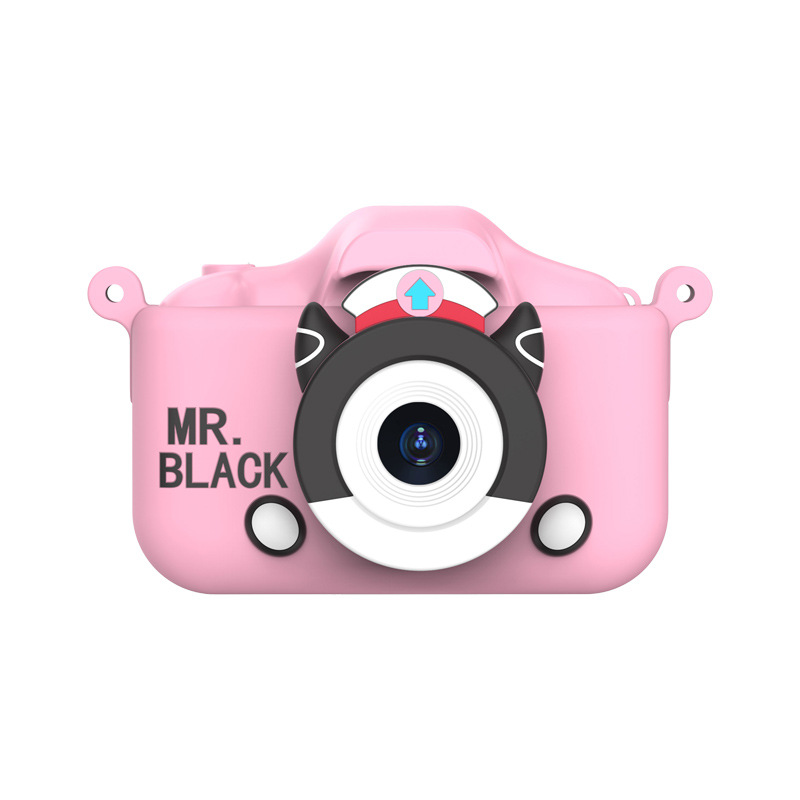 HD Children's Digital Camera Cartoon Camera Dual Camera Cross-Border Portable Small SLR Camera Children's Educational Toys