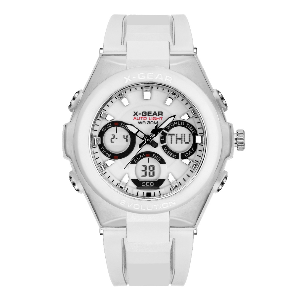 x-gear1937跨境专供爆款手表户外运动表优雅时尚女士石英电子手表