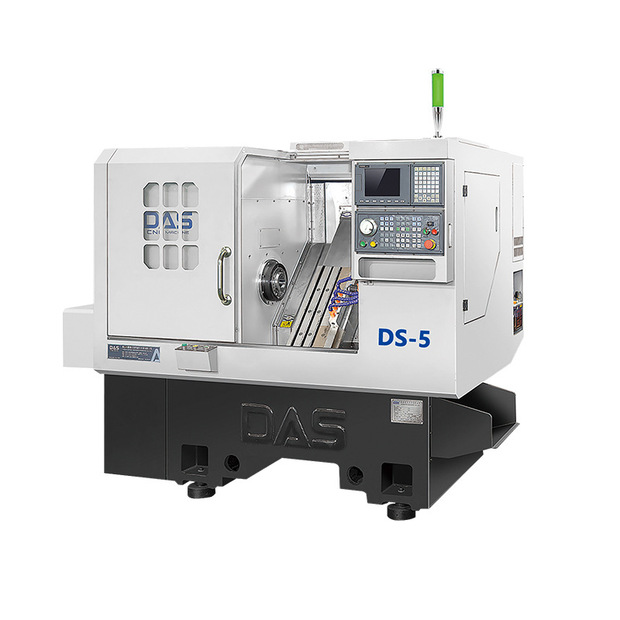 道生厂家定制斜轨数控机床高精度 斜身排刀式仪表数控车床全ds-5