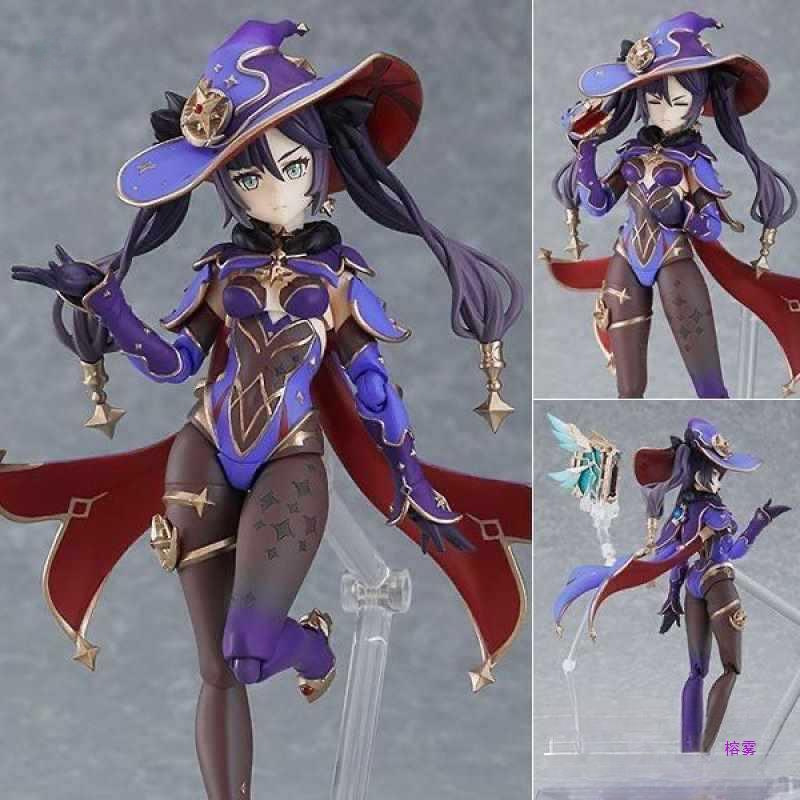 网红便宜二次元莫娜 水中幻愿可动桌面手办模型玩具代发包邮到家