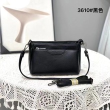 2025新款柔软质感时尚优雅大容量方形女士包单肩包百搭休闲斜挎包