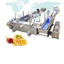 鑫正达大型全自动薯条生产线设备 薯条速冻半成品流水线加工