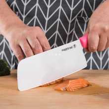 【美瓷】YW6.5陶瓷刀菜刀家用厨房厨具切片黑刃切肉锋利免磨刀具