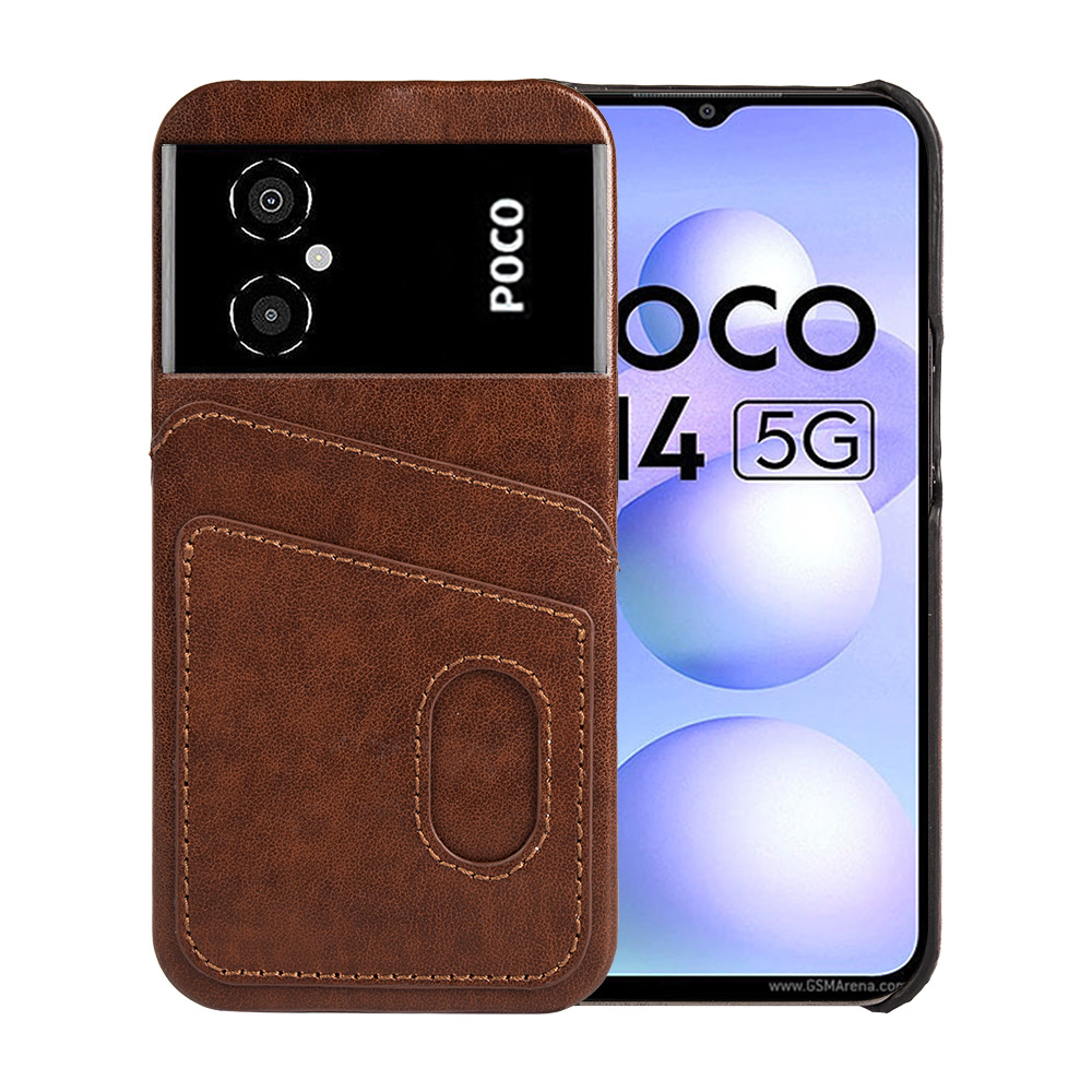 适用小米pocom4防摔手机壳商务通用双卡槽小米12lite/ultra保护壳