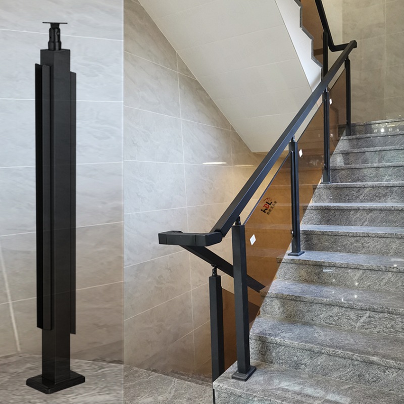 304不锈钢立柱不锈钢楼梯立柱不锈钢楼梯扶手立柱不锈钢方管立柱