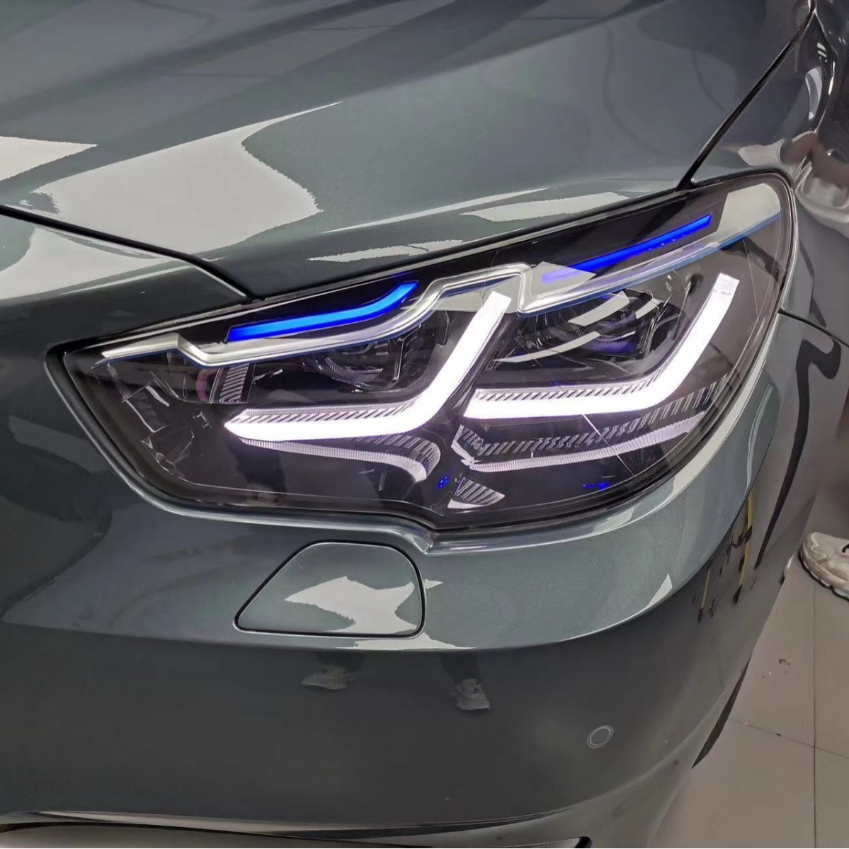 适用宝马5系gt前大灯10-17款f07大灯led光 bmw gt 528 bmw f07