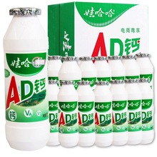 ad钙奶100g*24瓶含乳风味乳酸奶饮品哇哈哈酸甜好喝的饮料