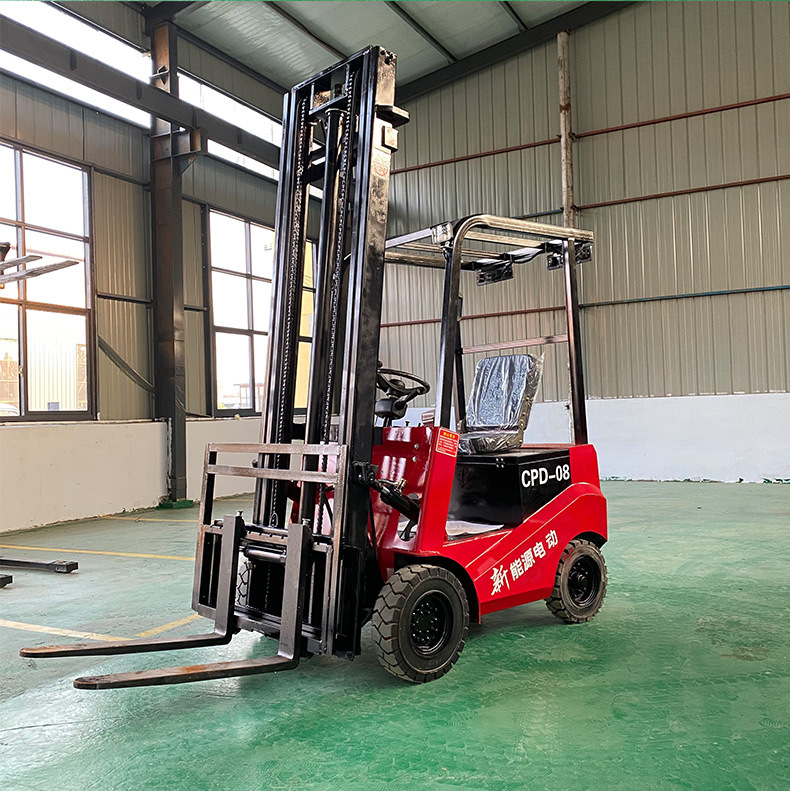 新型座驾式电动叉车液压四轮升降式搬运车仓库货物堆高装卸电叉车