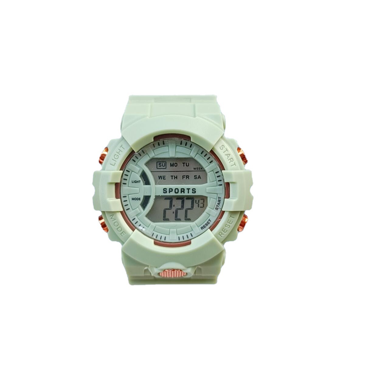 Factory Direct Supply Children's Watch Female Ins Style Junior High School and Elementary School Students Boys and Girls Drop-Resistant Luminous Digital Sport Watch
