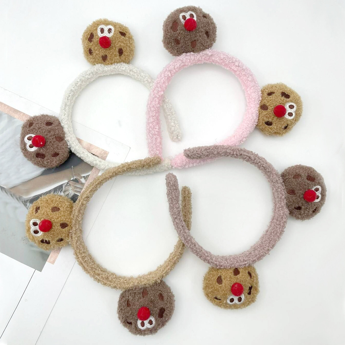 Cute Cartoon Cookies Headband Wholesale Girls Clown Food Dessert Ball Party Party Headband