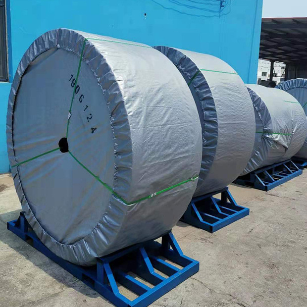 加工花纹人字橡胶输送带防滑耐磨流水线传送带多规格粮食运输带