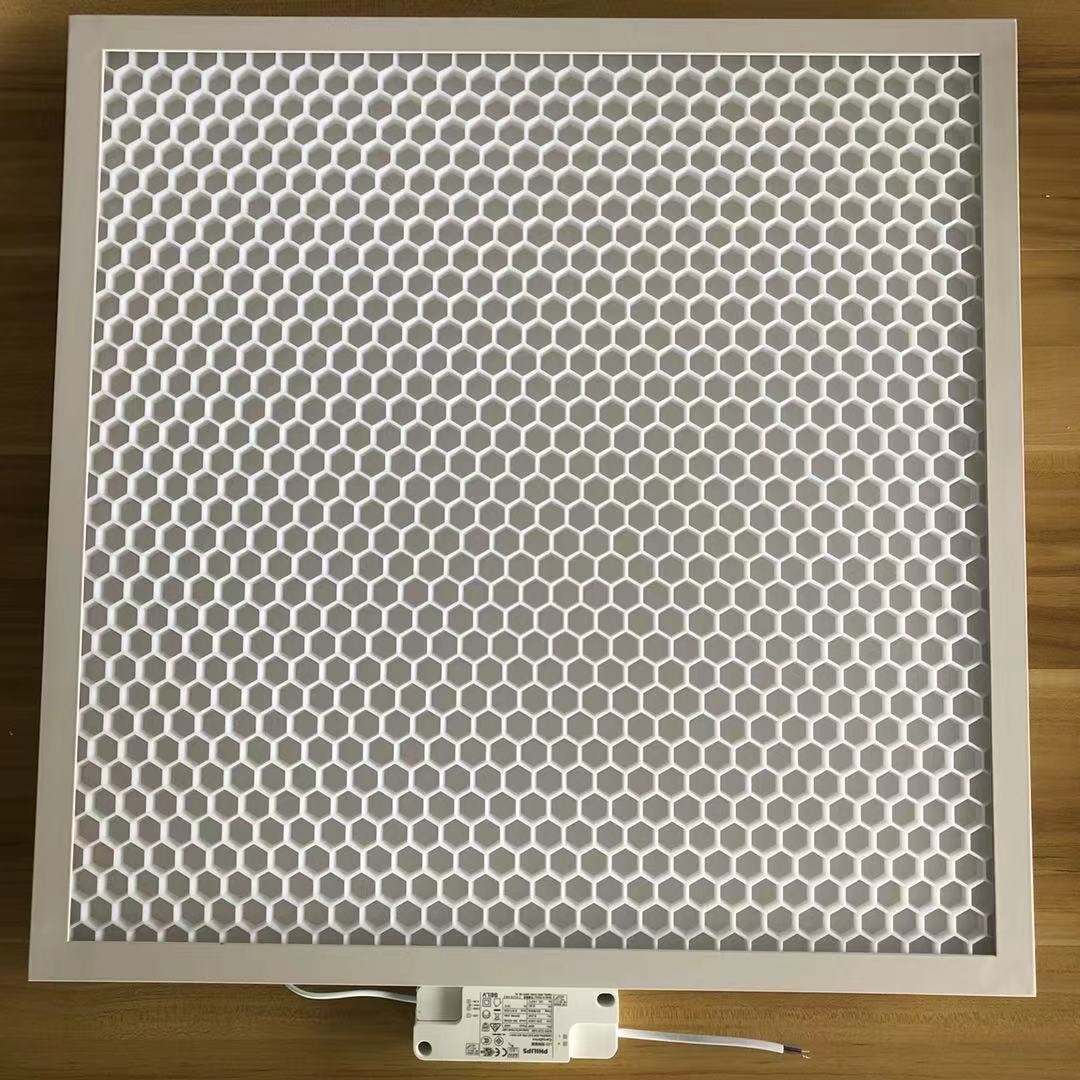 600*600蜂窝格栅深度防眩光平板灯面板灯学校办公室平板灯