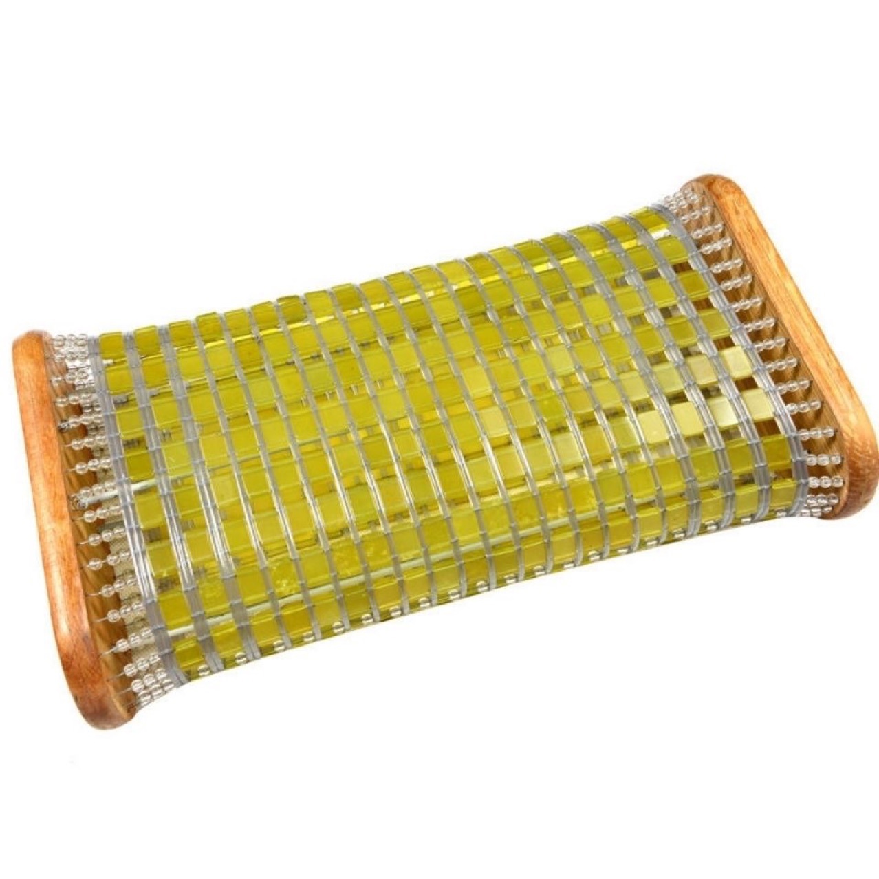 玉枕天然玉石枕头岫玉空心枕夏凉降温护颈枕玉片镂空透气汗蒸枕