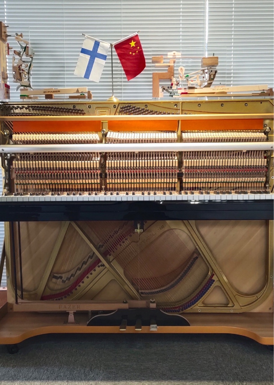 新款钢琴击弦机模型三角钢琴击弦机模型亚克力水晶琴行展示机芯