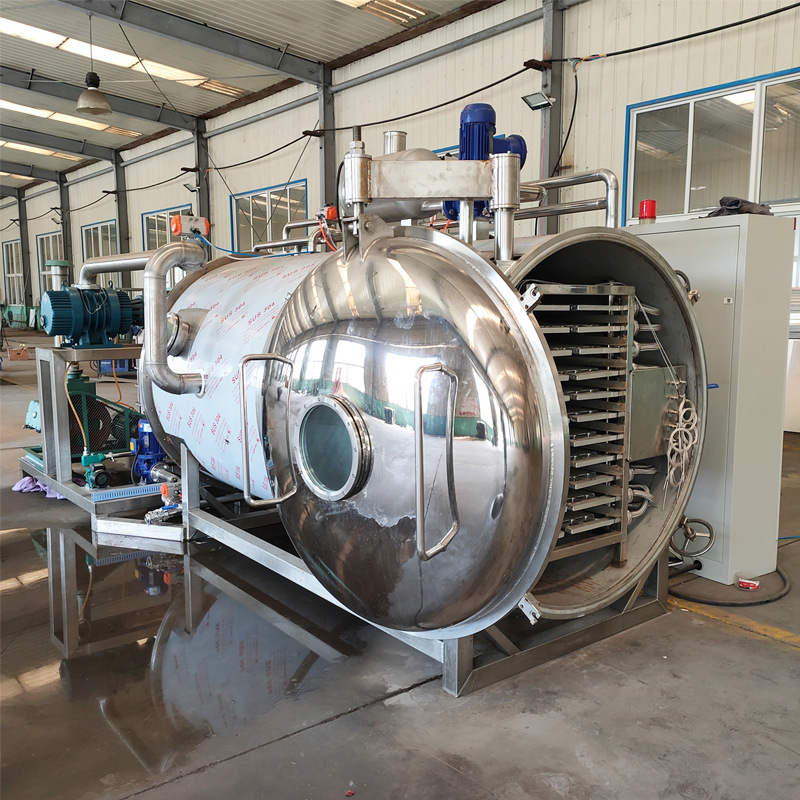 花茶真空冻干机 玫瑰花真空冷冻干燥机 茶叶低温脱水冻干设备厂家