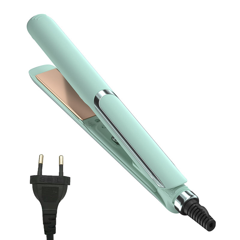 Amazon Hair Curler and Straightener Dual-Use Plywood Hair Curler Does Not Hurt Hair Straightener Floating Panel Mini Hair Straightener Cross-Border