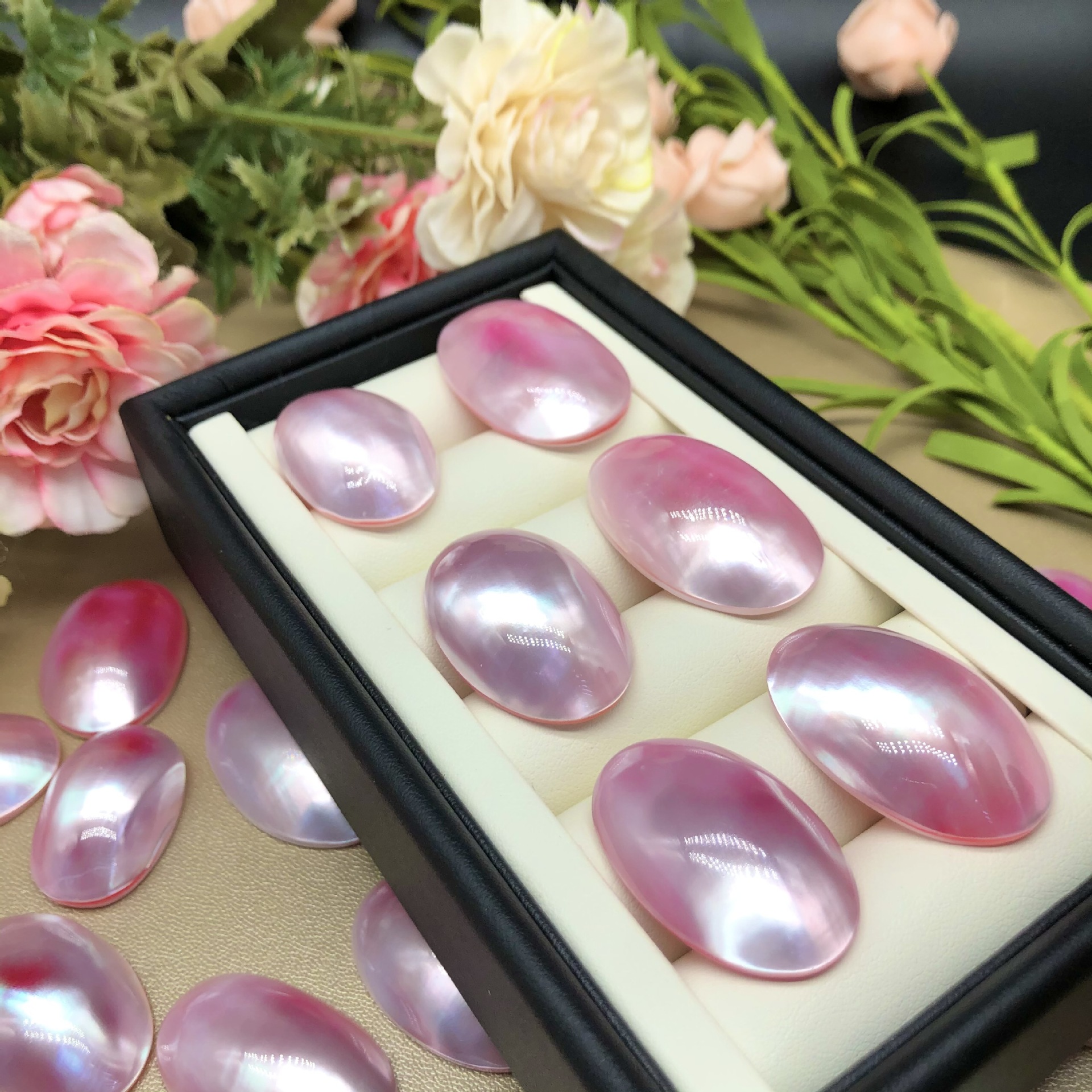 淡水珍珠马贝大颗粒2040mm表皮光洁基本无暇可配对精挑厂家直售