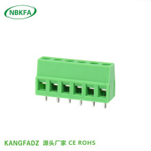 厂家供应螺钉式PCB接线端子MG/KF128V-5.0mm间距128V-2P 128V-3P