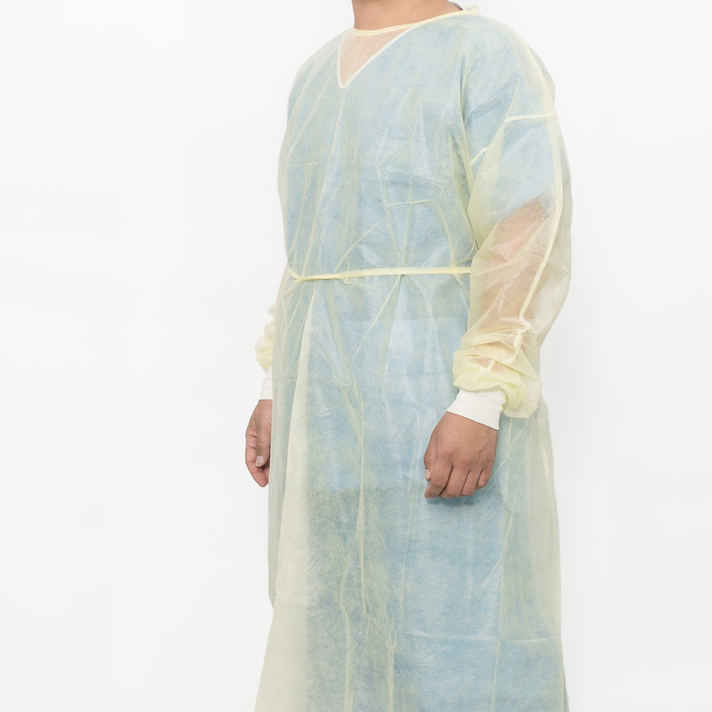 无纺布防护隔离衣pp无纺布隔离服洗手服水洗服洗水服隔离衣