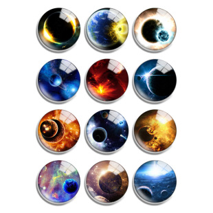 diy559四分之三夜光时光宝石水晶圆形玻璃贴片配件配饰批发-阿里巴巴