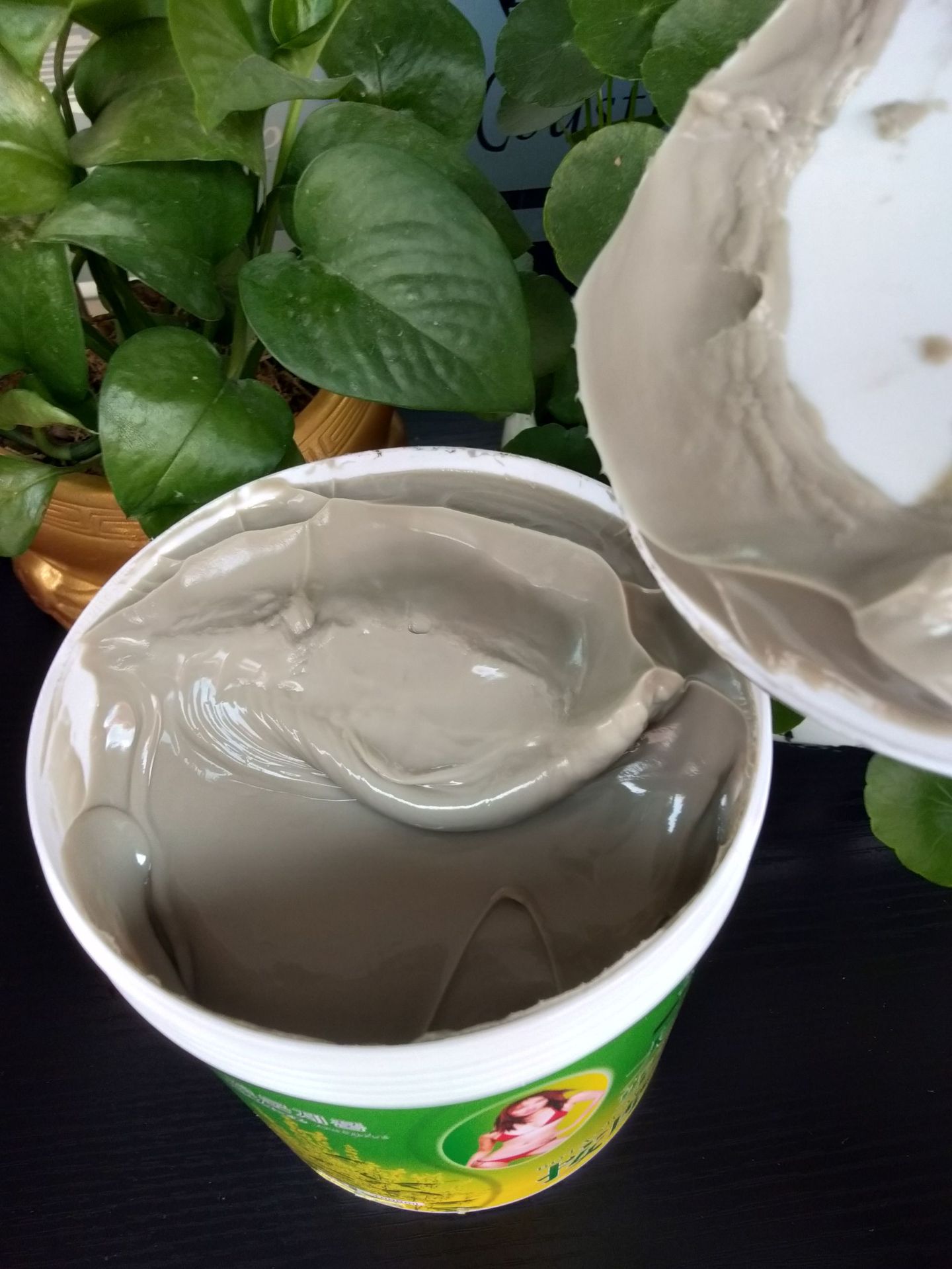 1000g大黄膏身体按摩膏腰腹部大小腿手臂按摩霜大瓶美容院