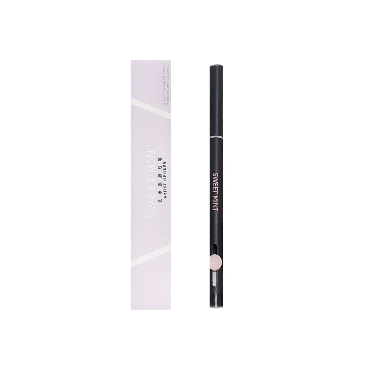 Sweetmint Artist Lip Liner Double-Headed Lip Brush Lip Pencil One-Piece Outline Three-Dimensional Full Lip Shape Lip Liner