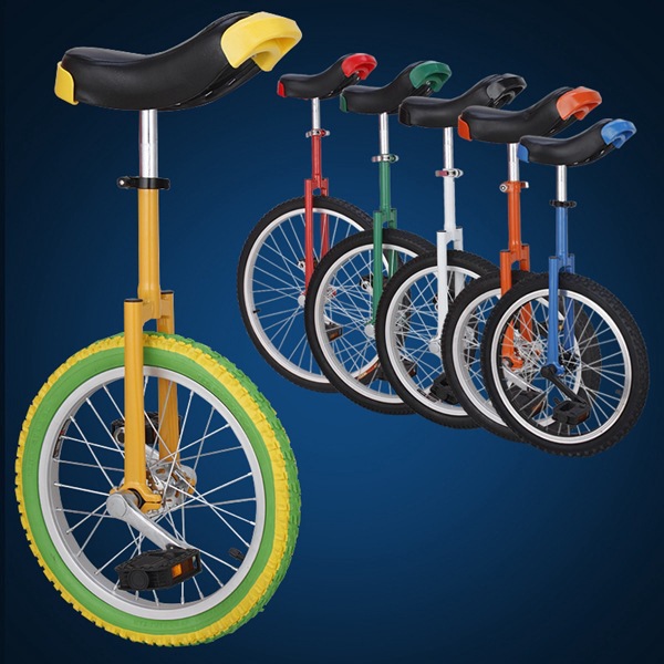 竞技杂技车平肩儿童开学活动成人独轮车车自行车单轮礼车-阿里巴巴