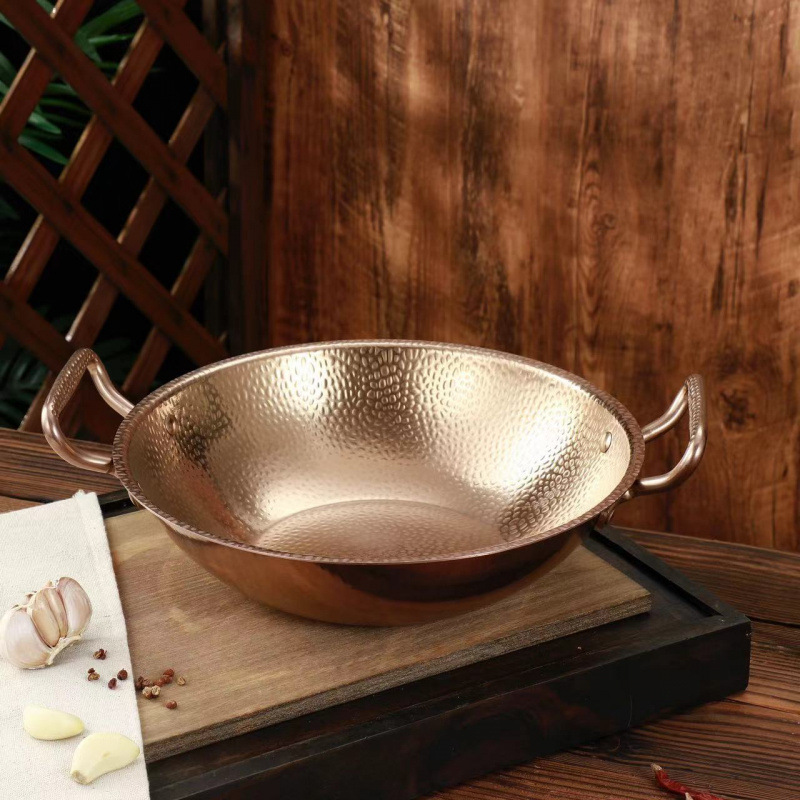 火锅专用锅不锈钢食品级火锅盆 海鲜锅 电磁炉燃气灶通用火锅锅具