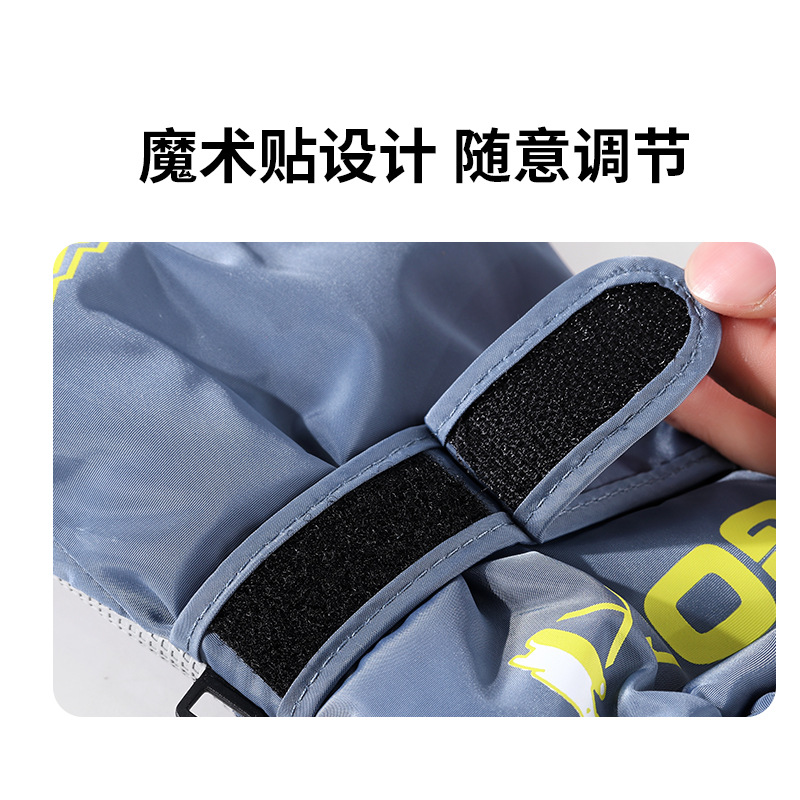 Gloves Men's Winter Warm Fleece-Lined Thickened Cotton Riding Electric Motorcycle Waterproof Cold-Proof Winter Ski Gloves Women