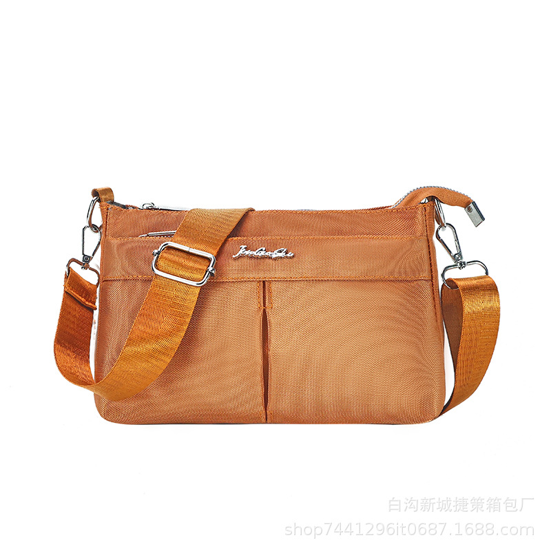 New 2024 Women's Bag Simple All-Match Shoulder Messenger Bag Large Capacity Mobile Phone Bag Fashion Small Square Bag Cross-Border Fashion