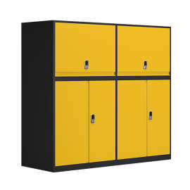 地下车库储物柜车位工具杂物收纳柜车库重型带锁工具存放柜