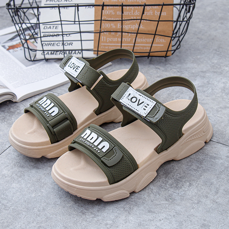 Cross-Border Special Sandals Women's Outdoor Non-Slip Sports Casual Open Toe Velcro Women's Vietnam Beach Sandals Women