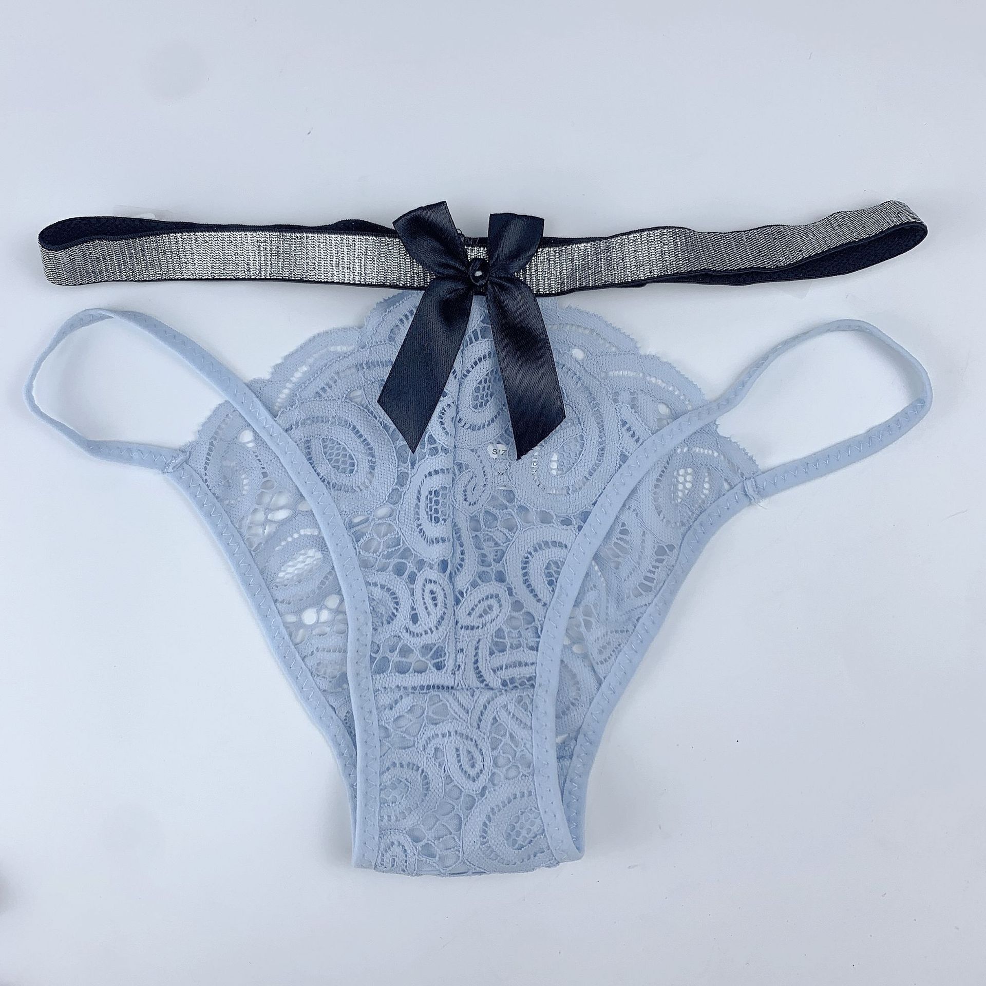 外贸情趣内裤少女蕾丝透明透视性感内衣裤少妇诱惑内裤女 t裤跨境