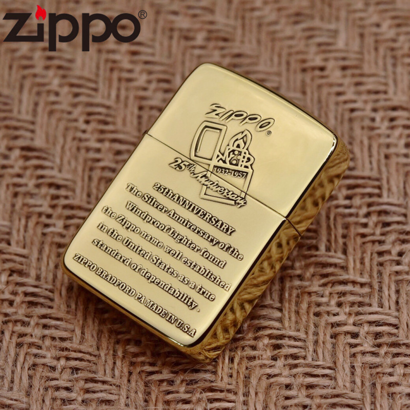 zippo 芝宝 1941b精雕凸刻25周年经典火机图案-阿里巴巴
