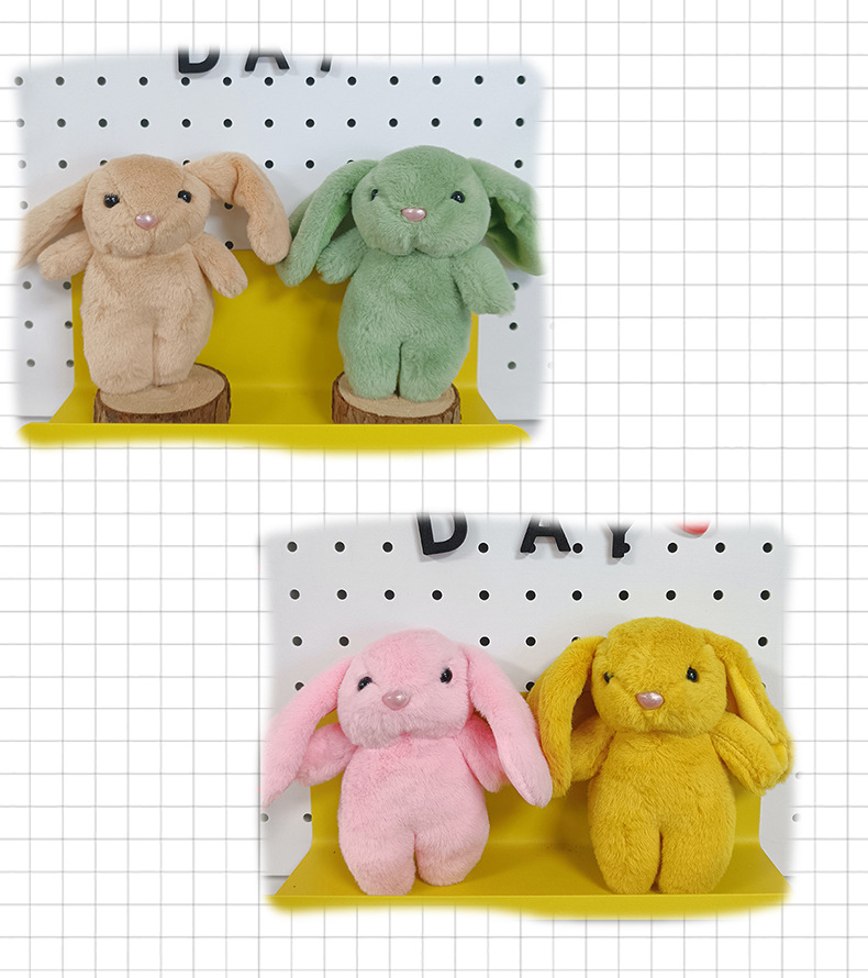 网红邦尼兔毛绒玩偶公司活动娃娃包包配饰女孩礼物生日礼物