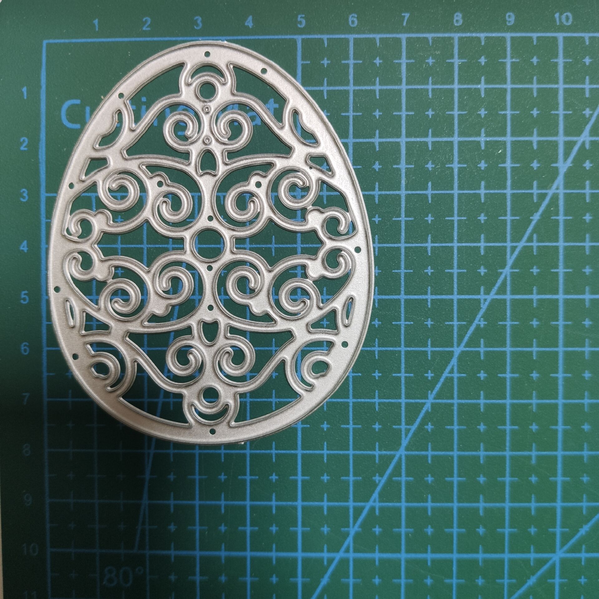 复活节镂空蛋压花刀模 diy纸艺 碳钢蚀刻刀模