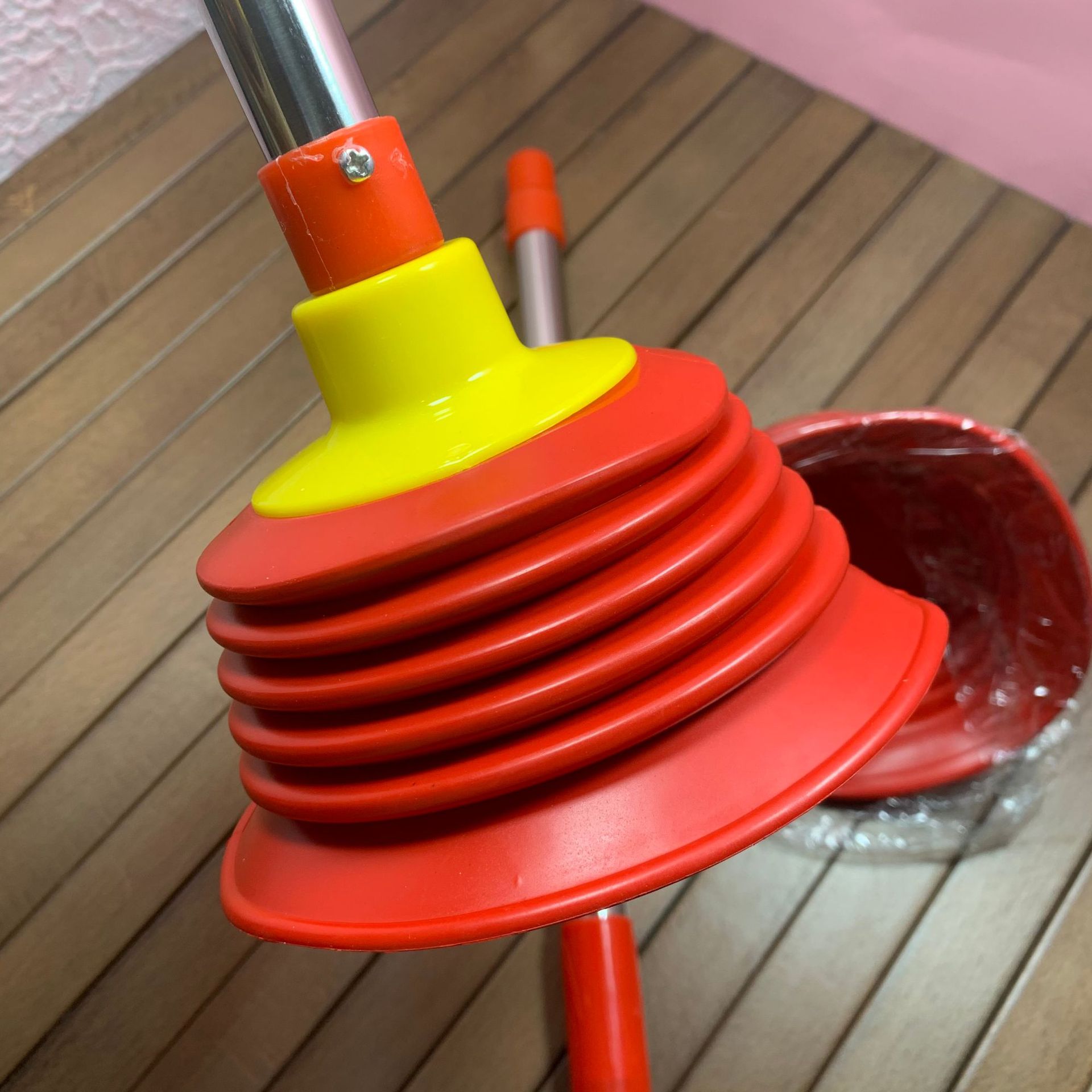 众鑫90047马桶疏通神器 皮搋子吸盘通厕所工具坐便器疏通堵塞皮吸