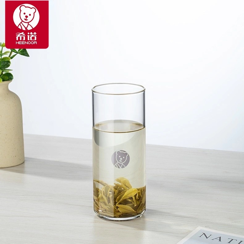 清水希诺牛奶单层玻璃杯果汁杯敞口茶杯大容量家用水杯xn-9909