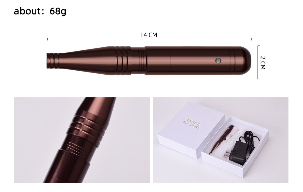 m2纹绣机 全抛纹螺口绣机器 内置电池电动纹眉机 工厂直销 可贴标